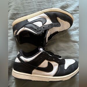 Black and white Nike